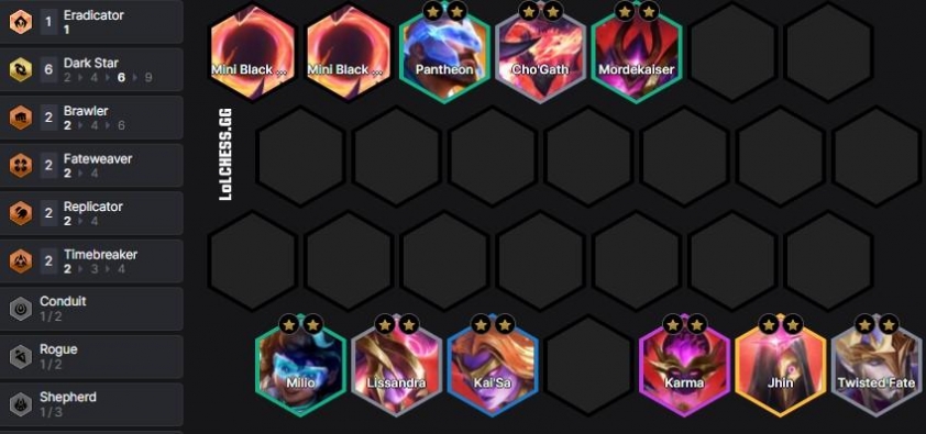Cách chơi Đội hình Lissandra Hắc Tinh reroll đang hủy diệt bậc rank Thách Đấu - ĐTCL mùa 17 845419