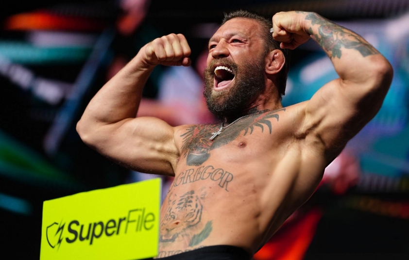 McGregor nặng kí hơn Holloway trước thềm đại chiến UFC 329 865843