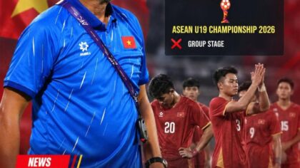 U20 Việt Nam chính thức hết hy vọng dự VCK châu Á 2029