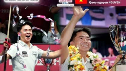 Cơ thủ Việt Nam lần đầu vô địch PBA Tour tại Hàn Quốc, ghi dấu lịch sử.